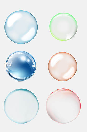 炫彩透明气泡水泡