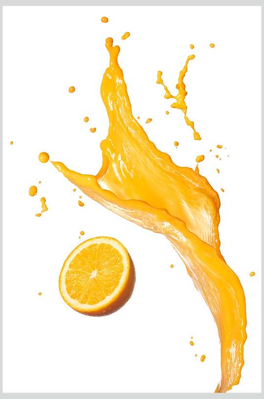 牛奶橙汁图片-牛奶橙汁素材下载-众图网
