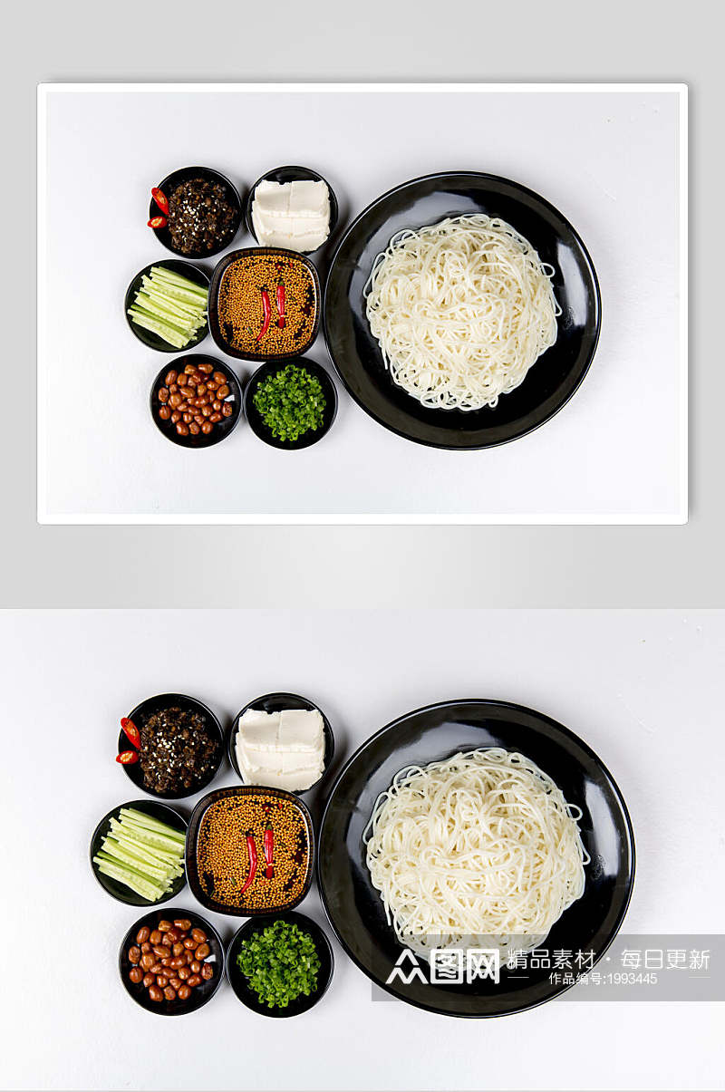 招牌美味米线拉面摄影图片素材