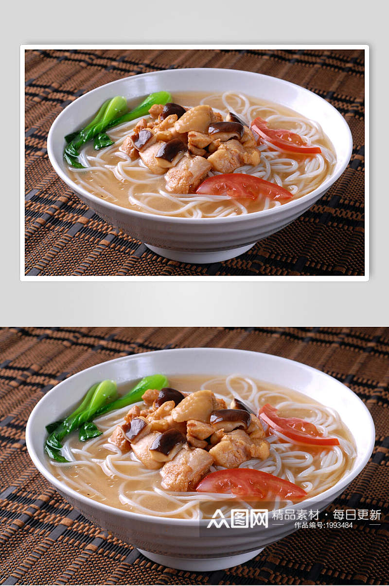 汤粉米线拉面美食摄影图片素材