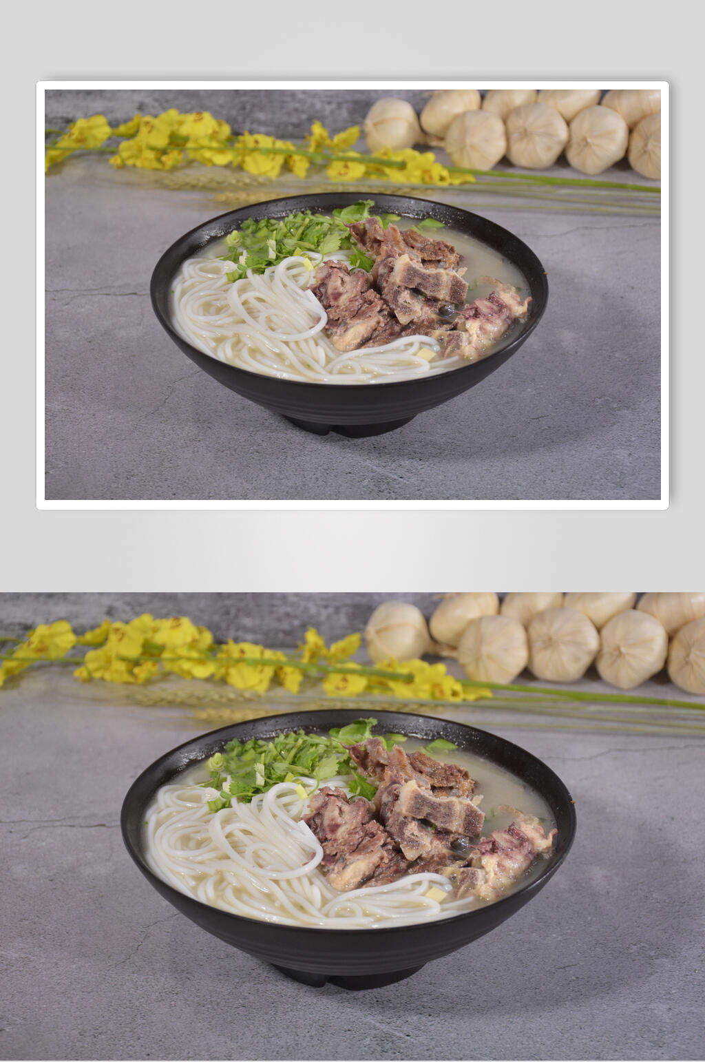 牛肉米线拉面摄影图片素材
