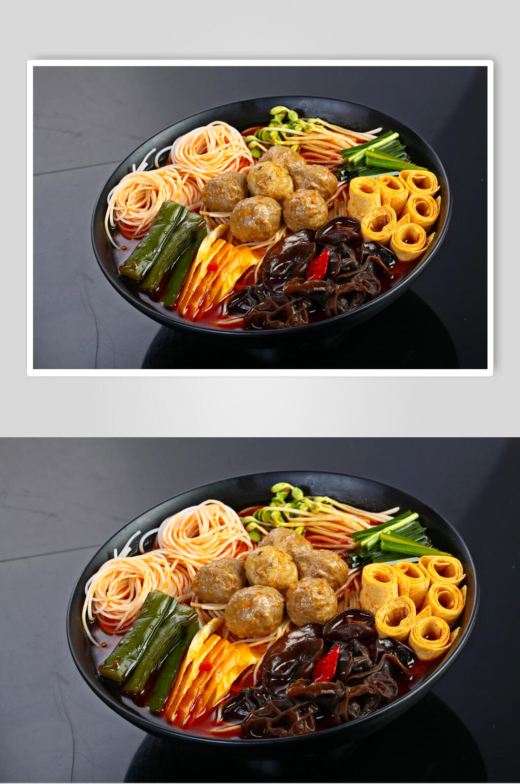 丰盛美味米线拉面餐饮摄影图片素材