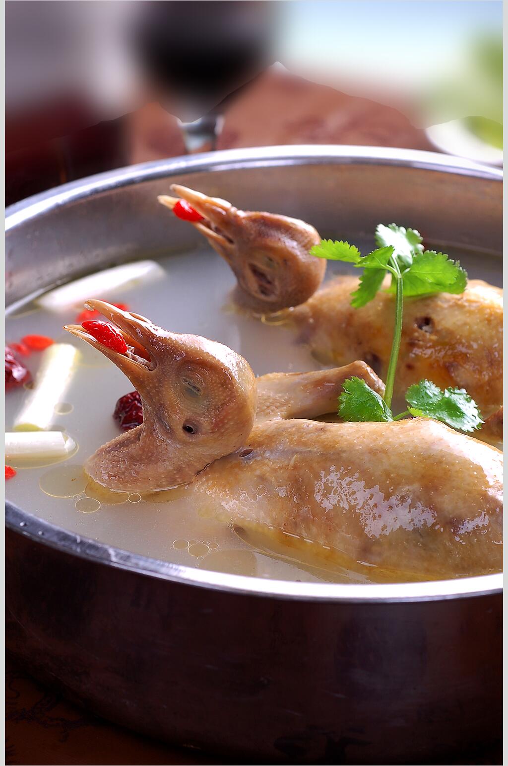 煲仔天麻乳鸽煲高清图片素材