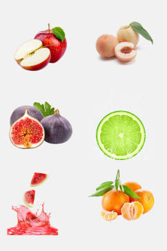 营养健康美味新鲜水果免抠元素