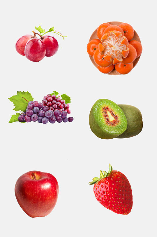 天然营养健康新鲜水果免抠元素