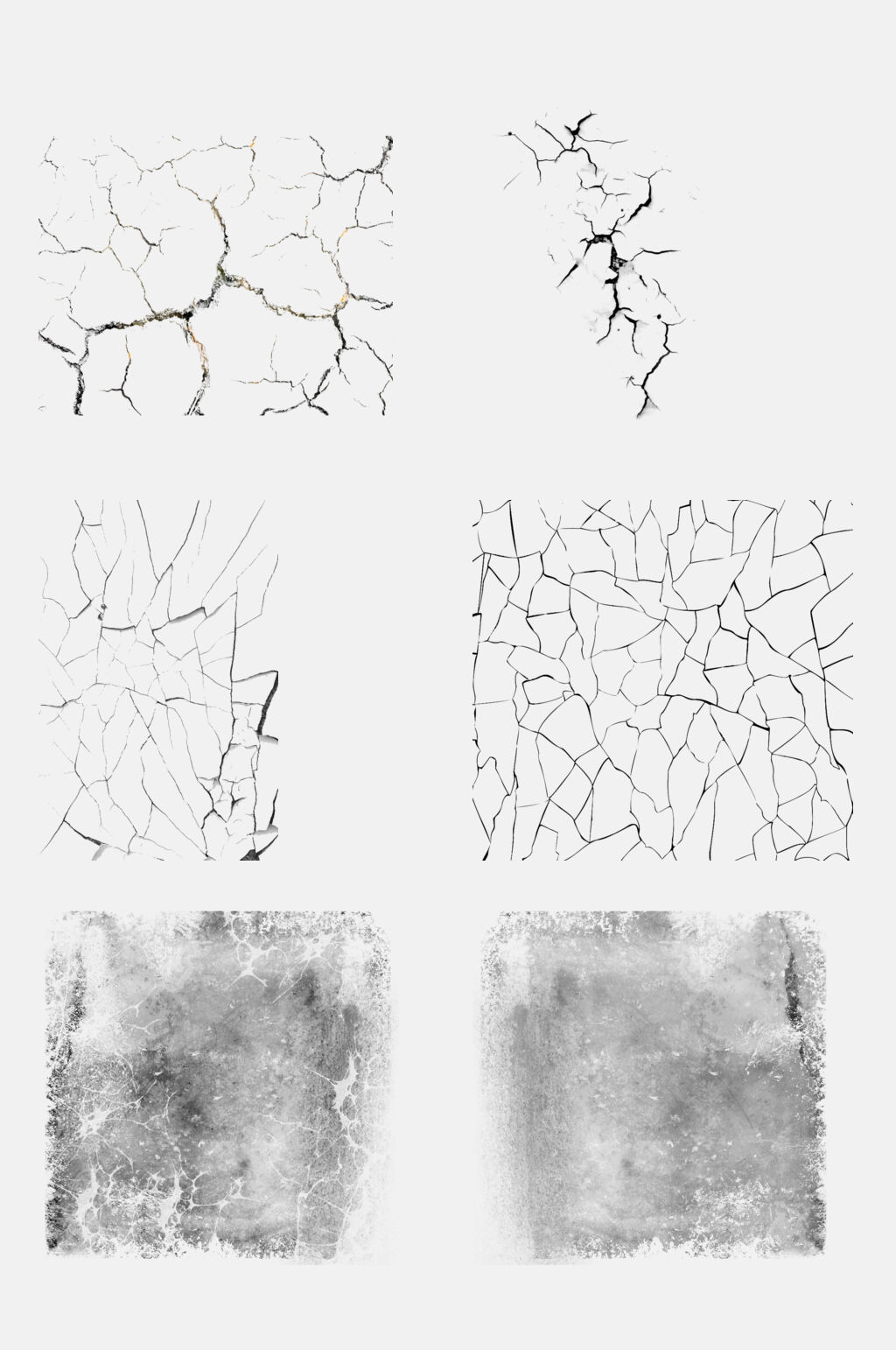 裂缝裂纹墙壁墙面免抠元素素材
