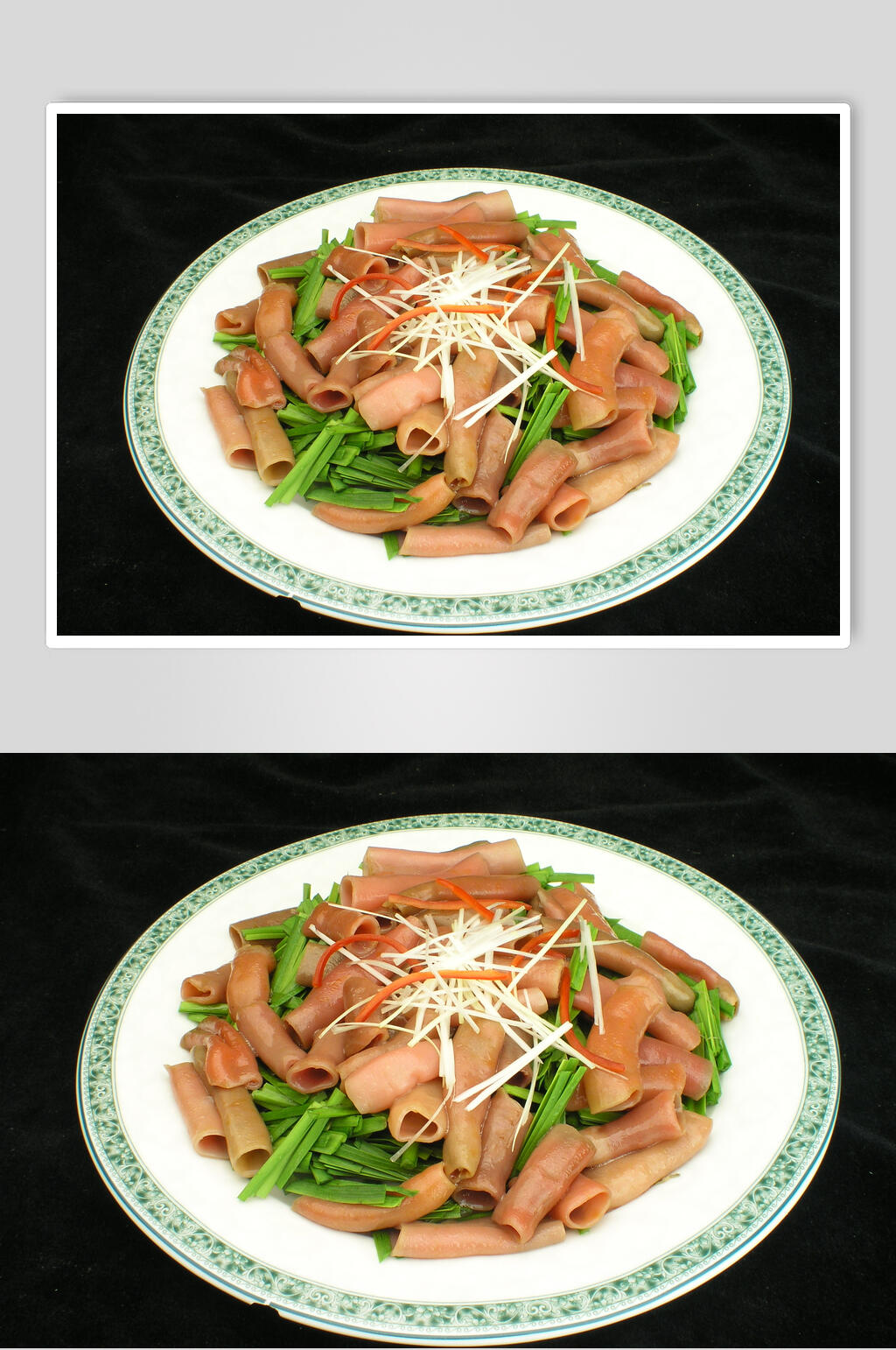 韭香海肠j美食高清图片素材