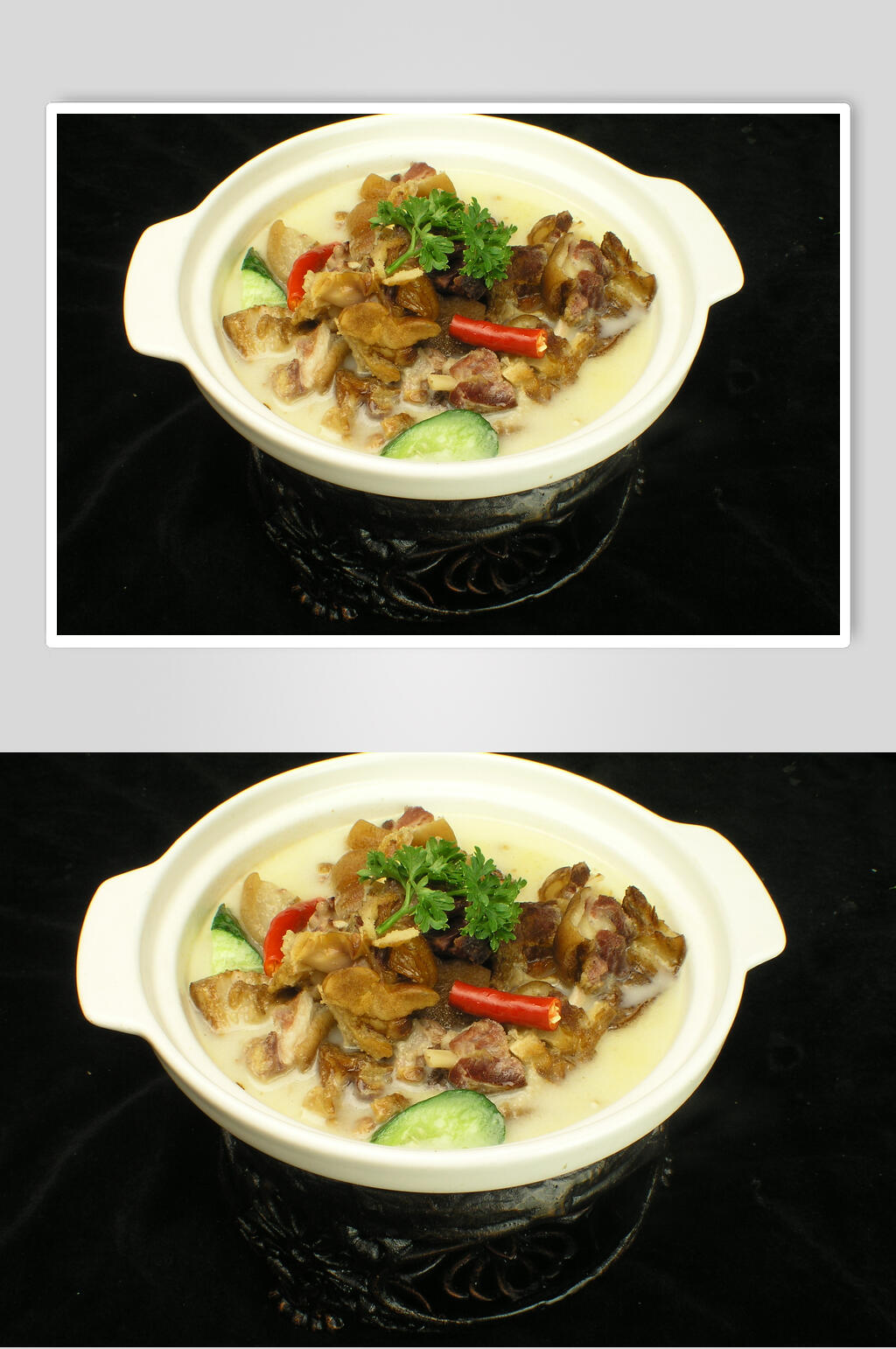 柳叶腊猪蹄美食高清图片素材