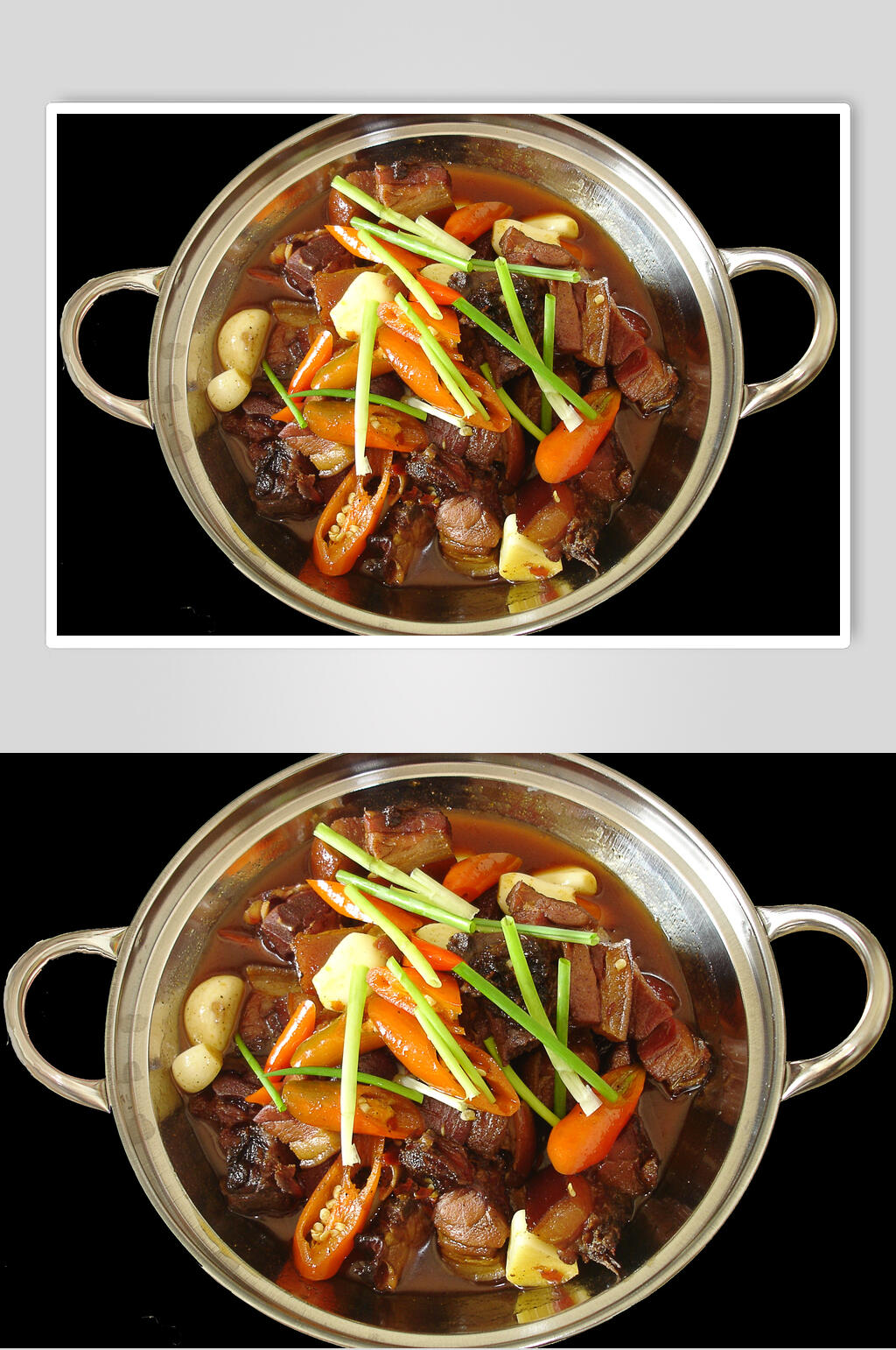 干锅小卤猪美食高清图片素材