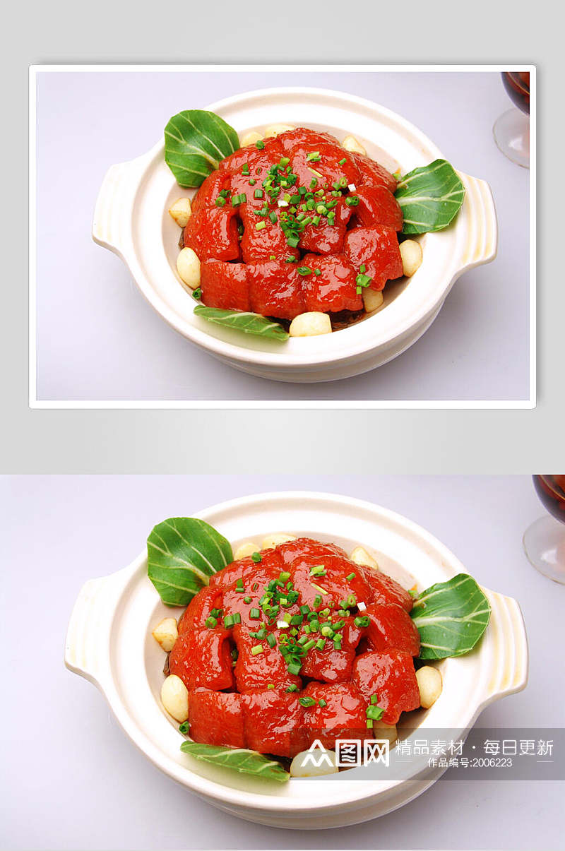 毛氏红烧肉美食高清图片素材