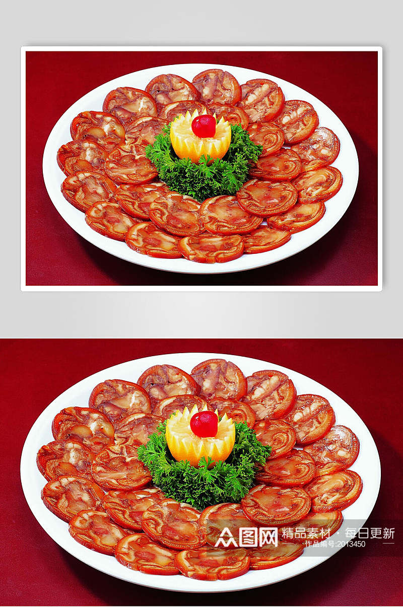 酱猪手招牌菜食品摄影图片素材