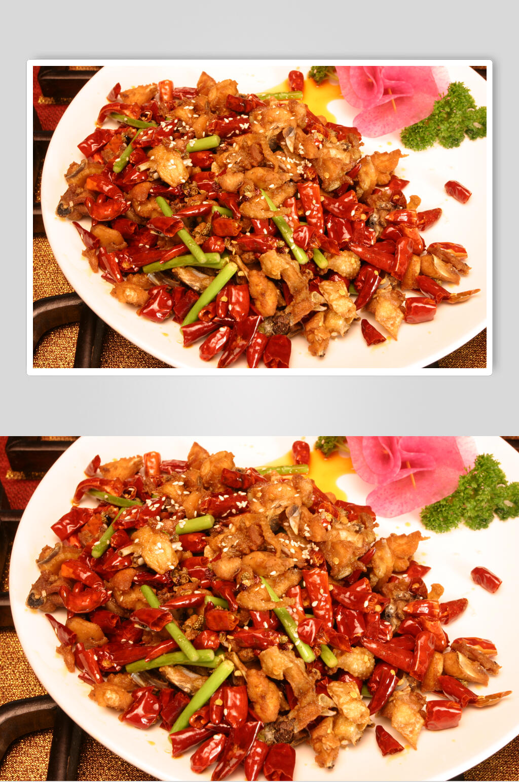 歌乐山辣子鸡食品高清图片素材