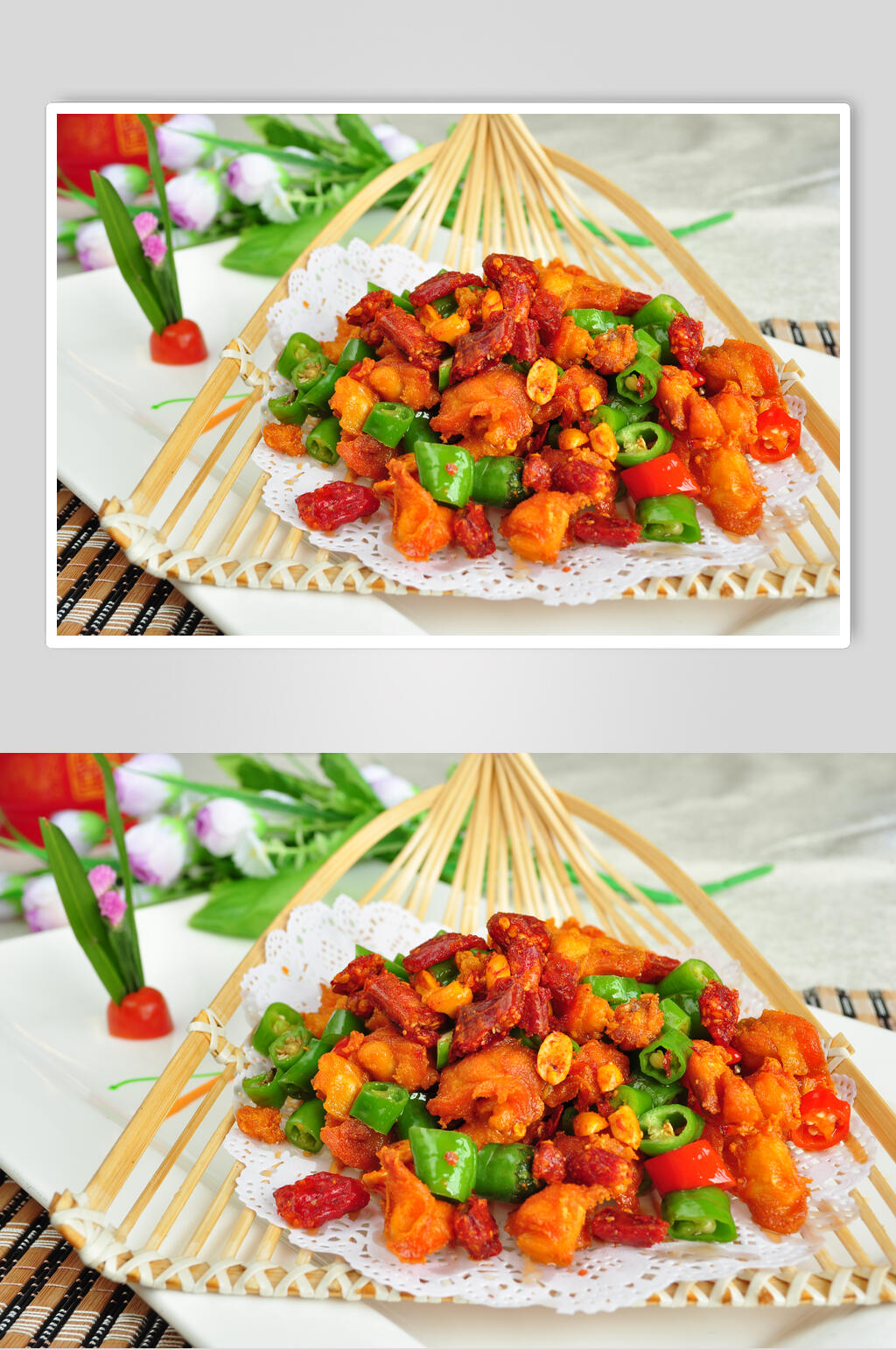 猪香辣掌中宝食物图片素材