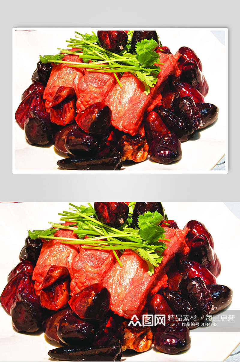 川香霸王菇餐饮食物图片素材