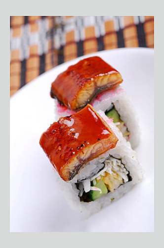 中卷金鳗卷餐饮食品图片