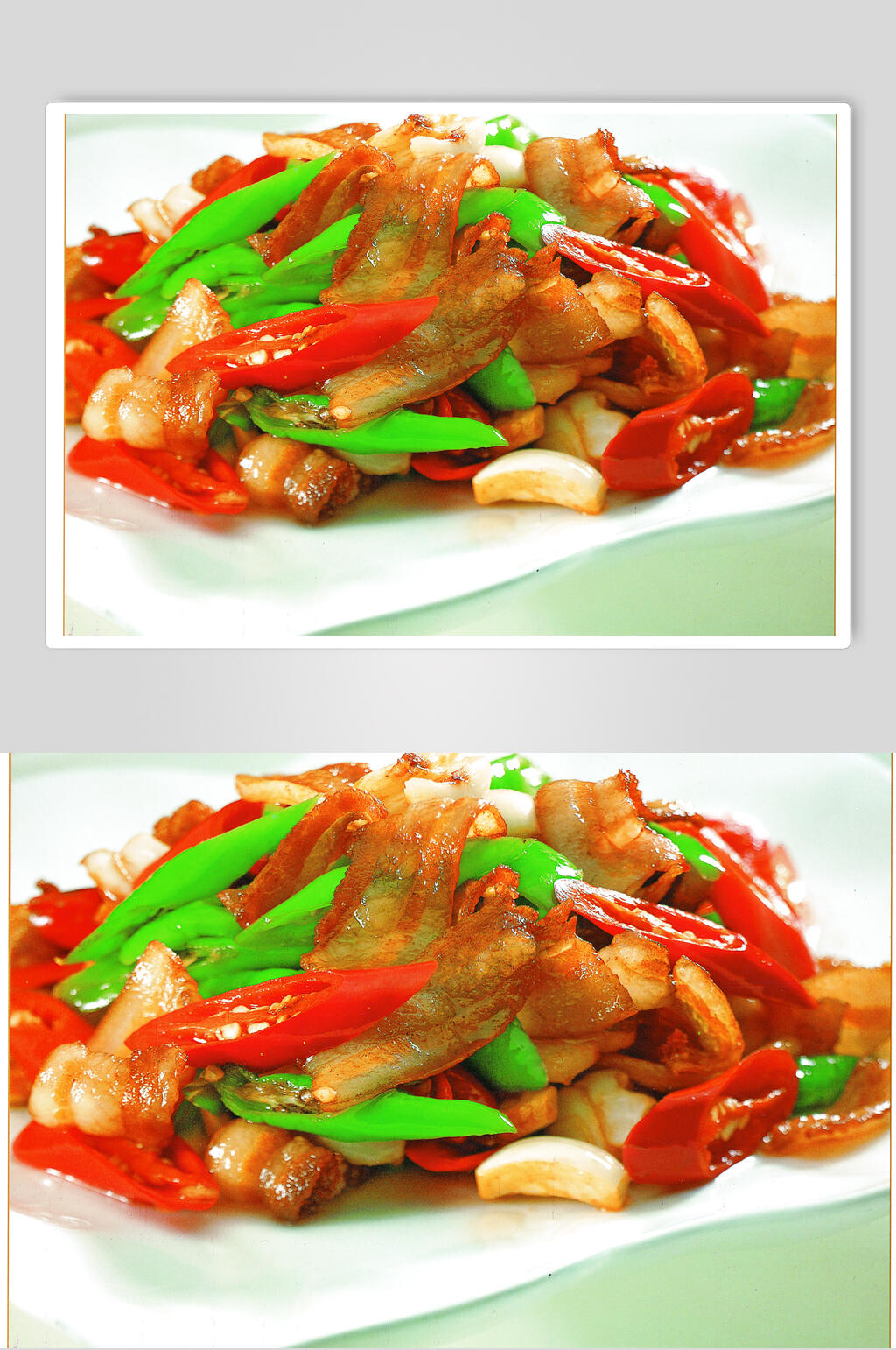 招牌美味小炒肉摄影图片素材