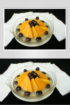 蜜汁南瓜食品摄影图片