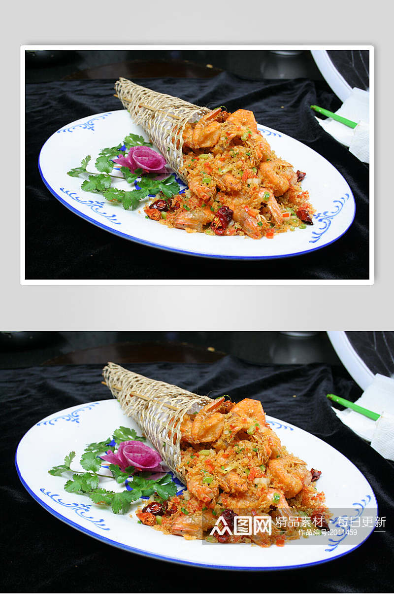 辣口虾食品摄影图片素材
