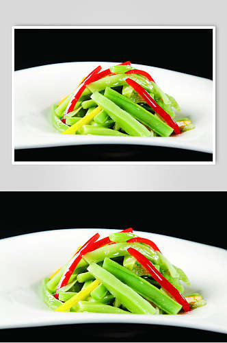 三彩贡菜美食食品图片