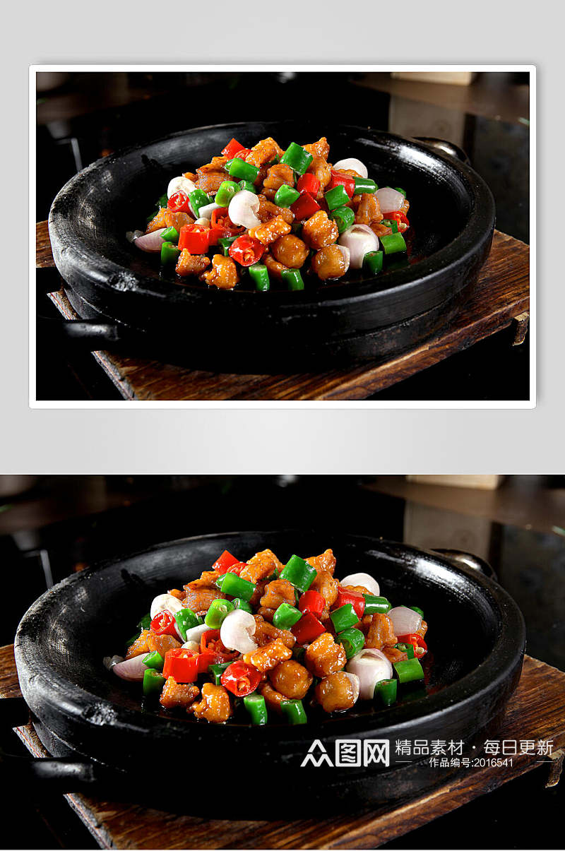 黑椒格格肉食品图片素材
