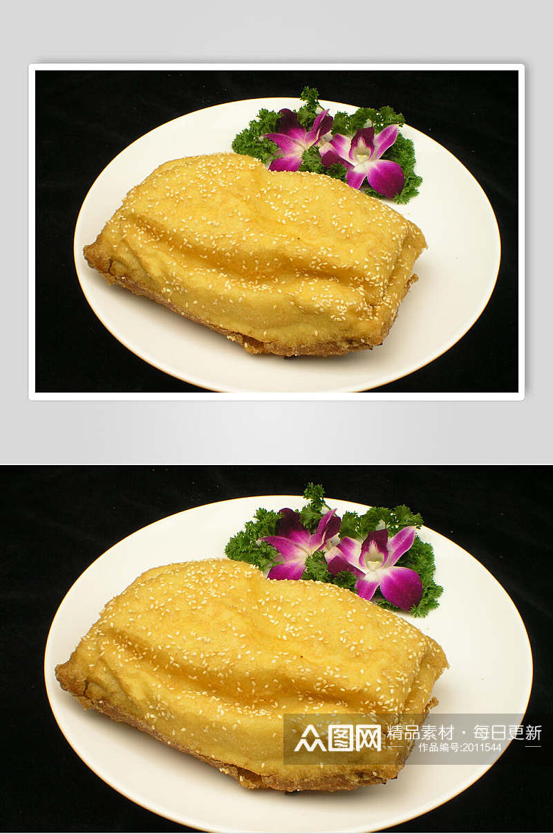 麻仁香酥牛肉食品摄影图片素材
