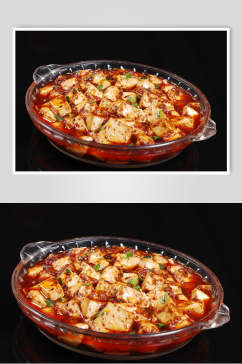 特色麻婆豆腐美食食物图片