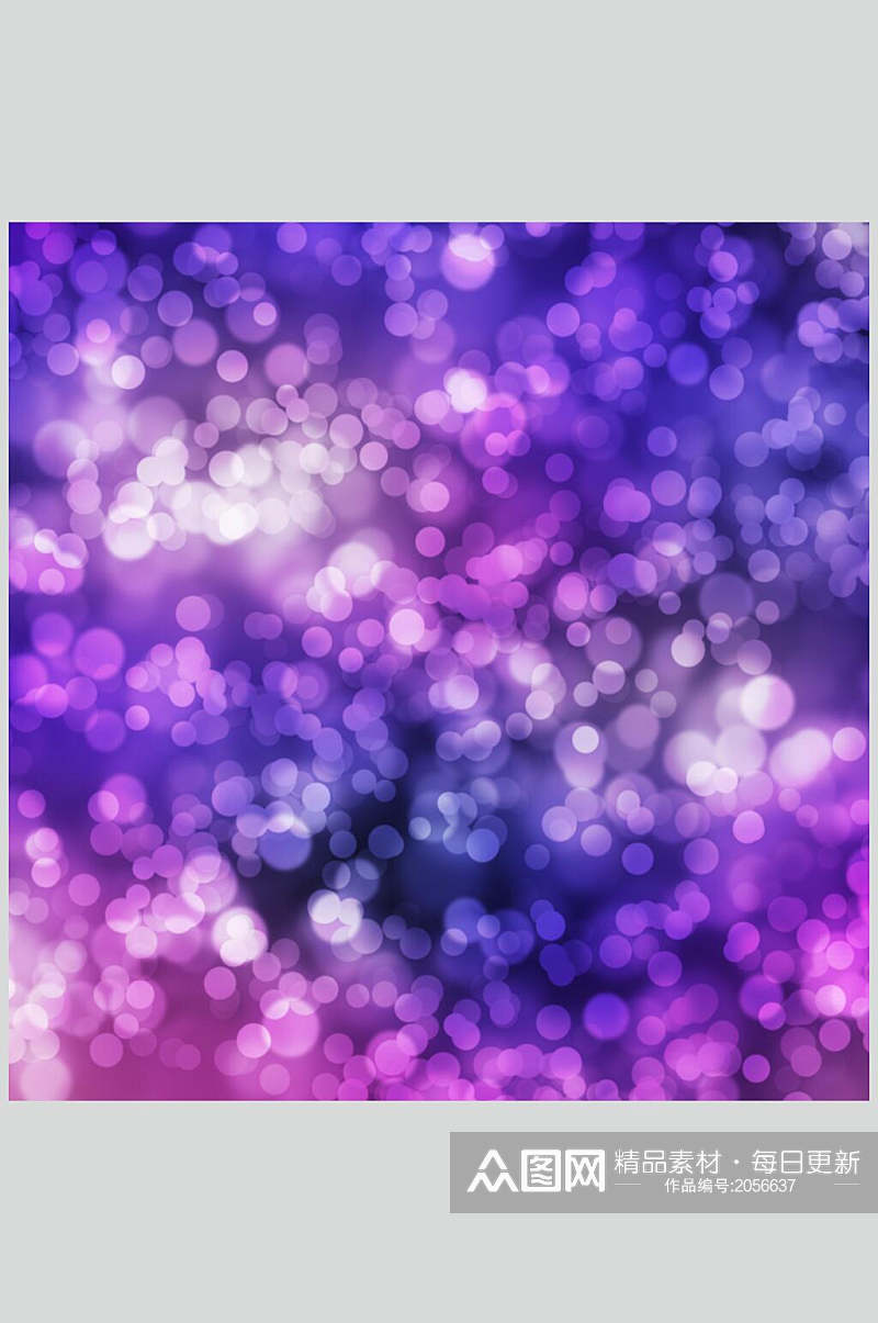 光斑光圈纹理图片紫色冰晶摄影视觉素材