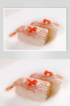 特色握寿司富贵虾美食图片