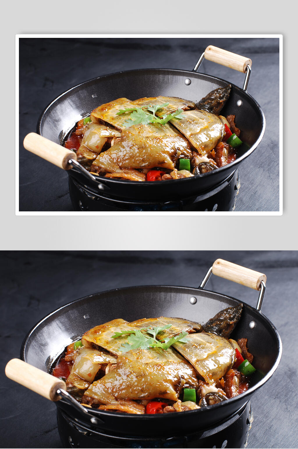 鲜香美味干锅甲鱼元美食图片素材