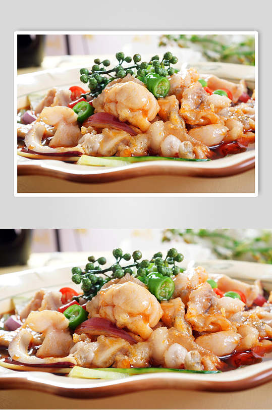 口福美蛙餐饮食品图片