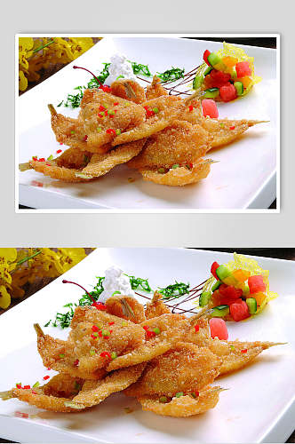 吉利沙梭鱼食物高清图片