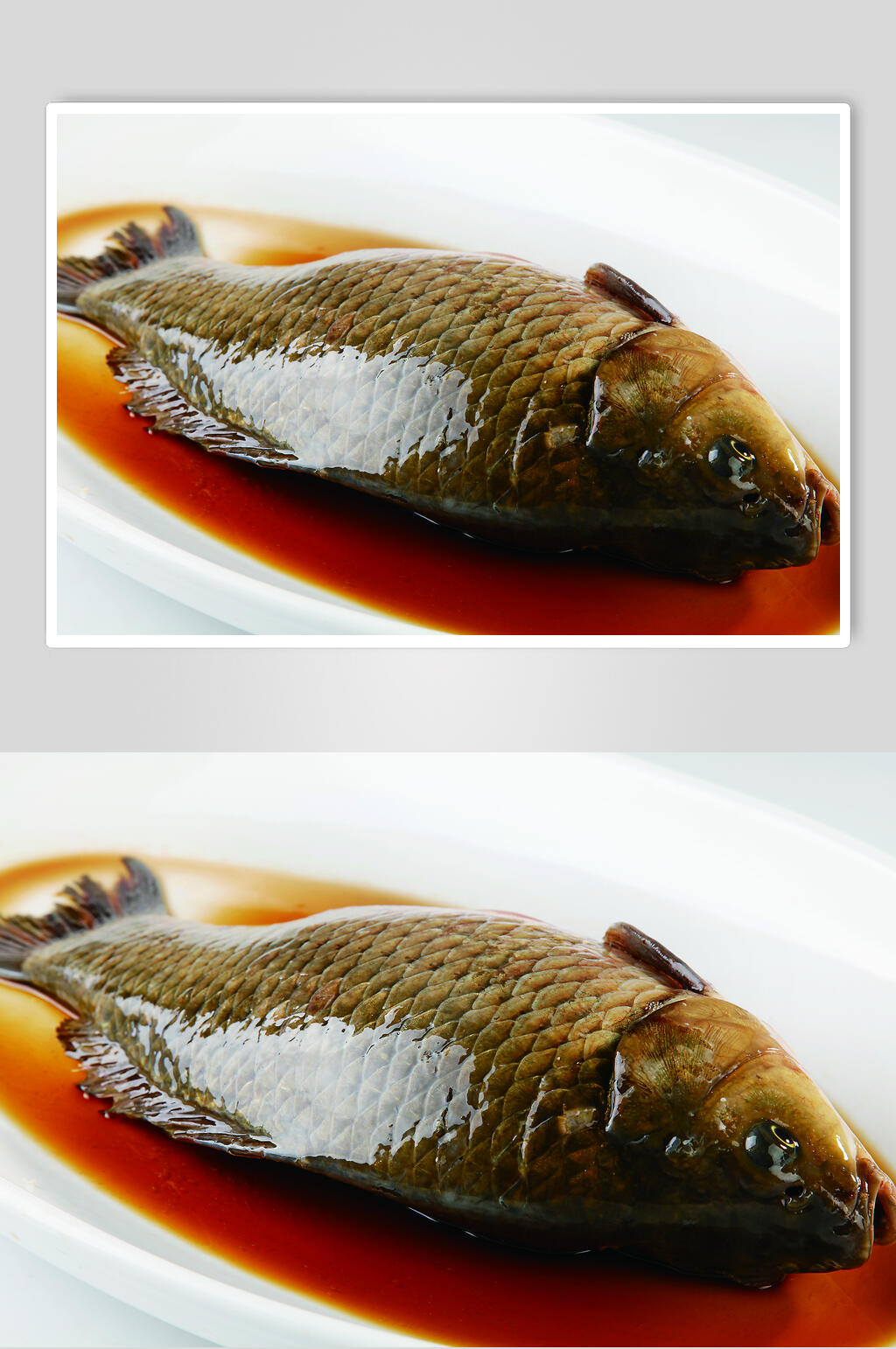 千岛湖野生鲫鱼食物高清图片素材
