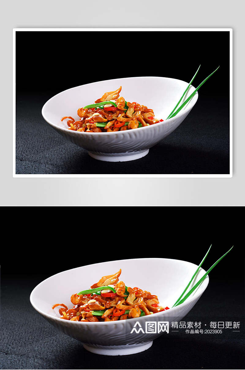 湘菜黄瓜皮炒腊肠美食摄影图片素材