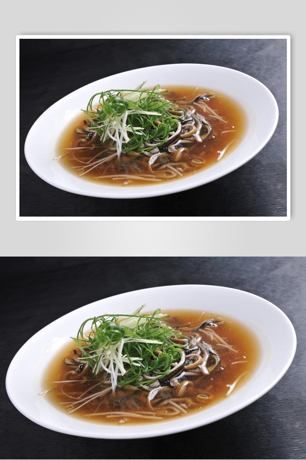 西府鳝丝美食食物图片素材