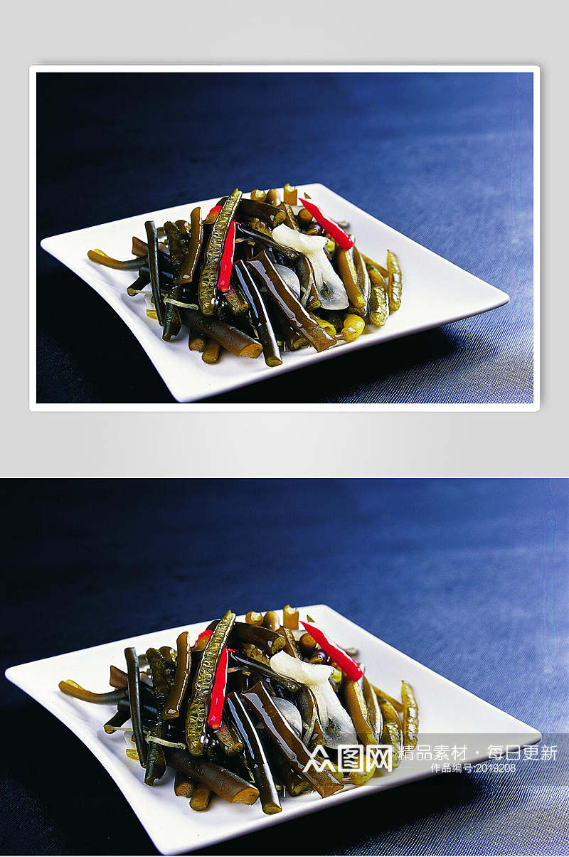 酸辣海笋餐饮食品图片素材
