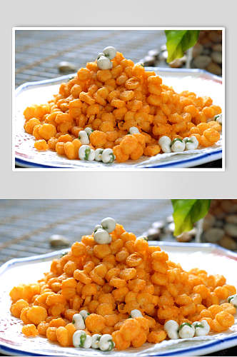 蛋黄玉米食品摄影图片