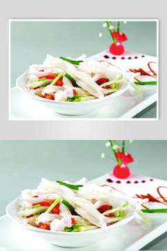 泰式掌鸭食品摄影图片