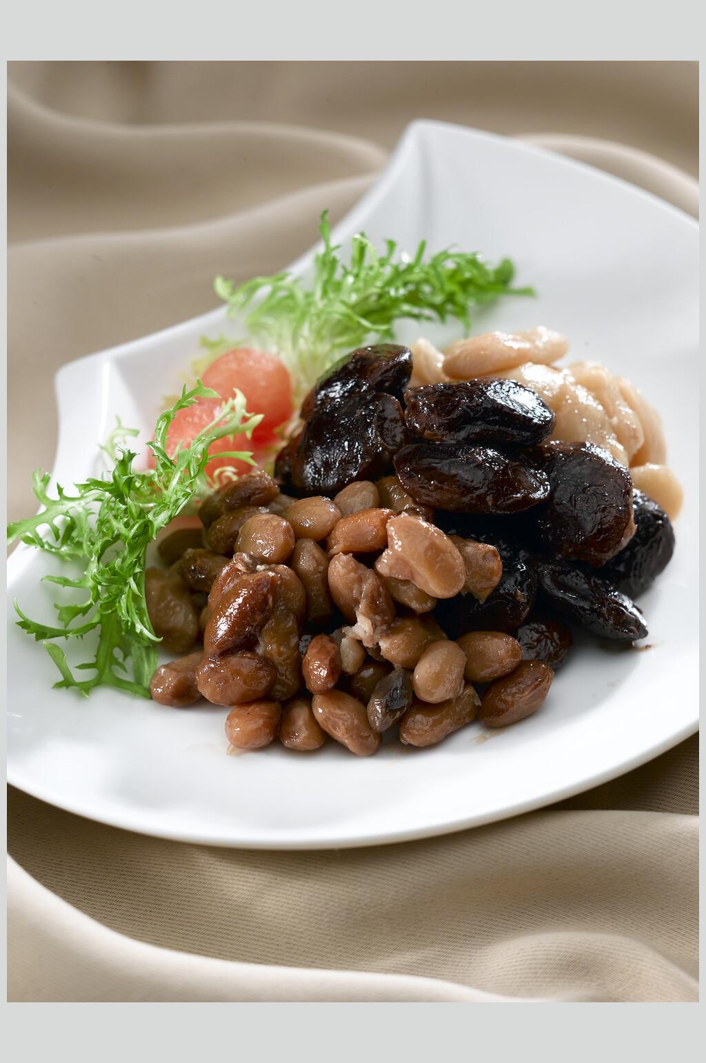 招牌蜜汁芸豆元份美食图片素材