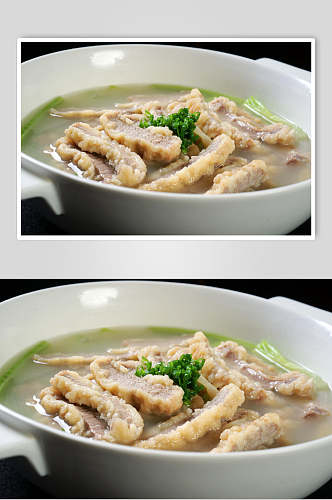 川菜酥肉烩菜头食品摄影图片