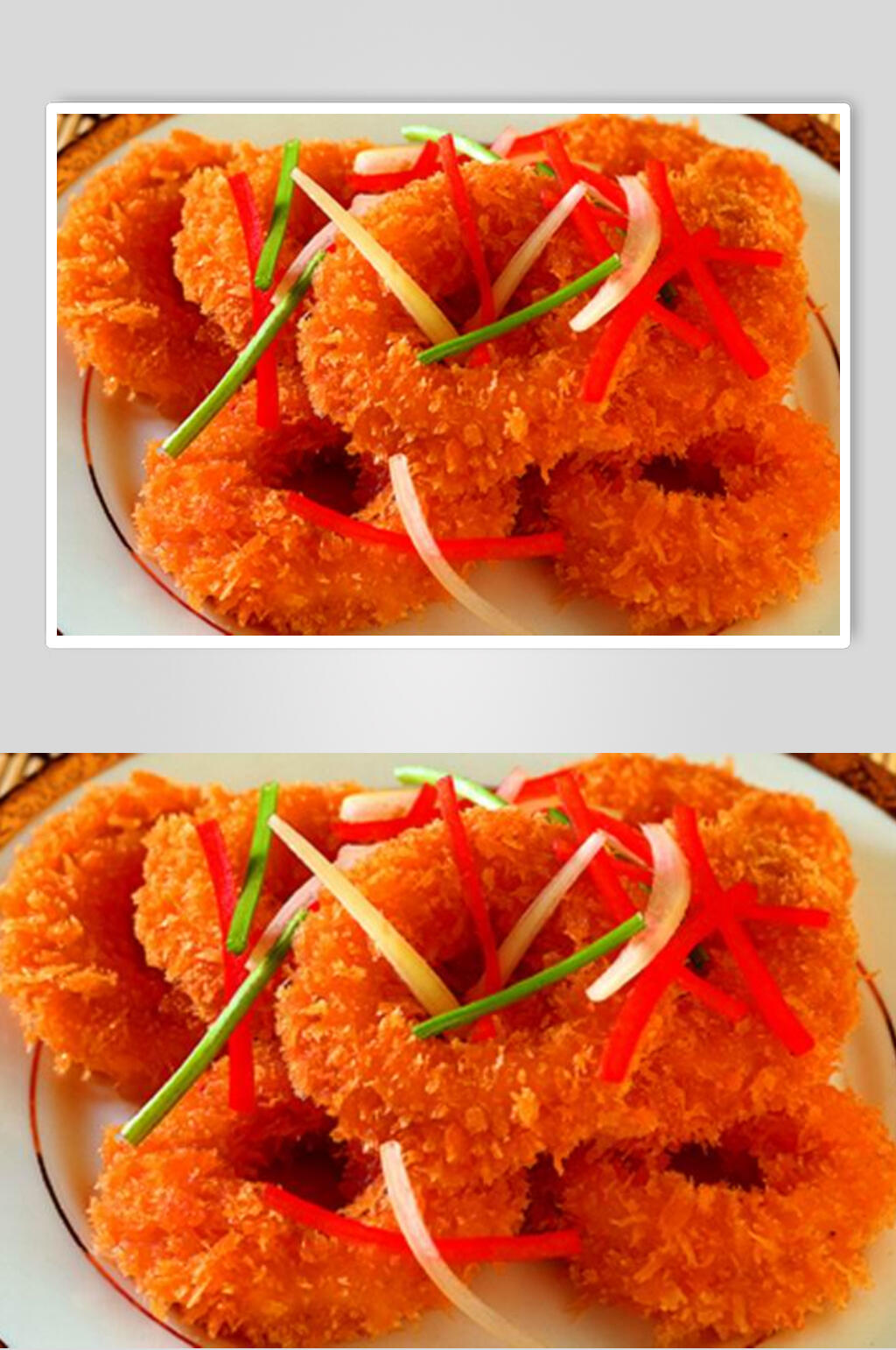 洋葱圈食品摄影图片素材
