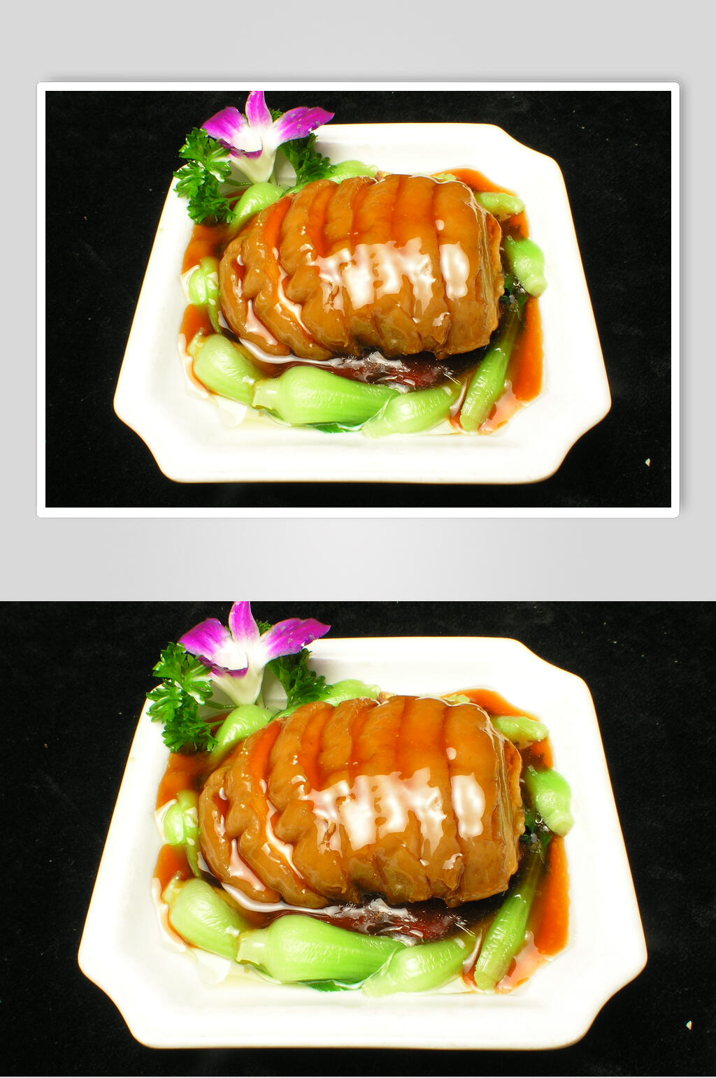 菜胆扒炉肉餐饮食品图片素材