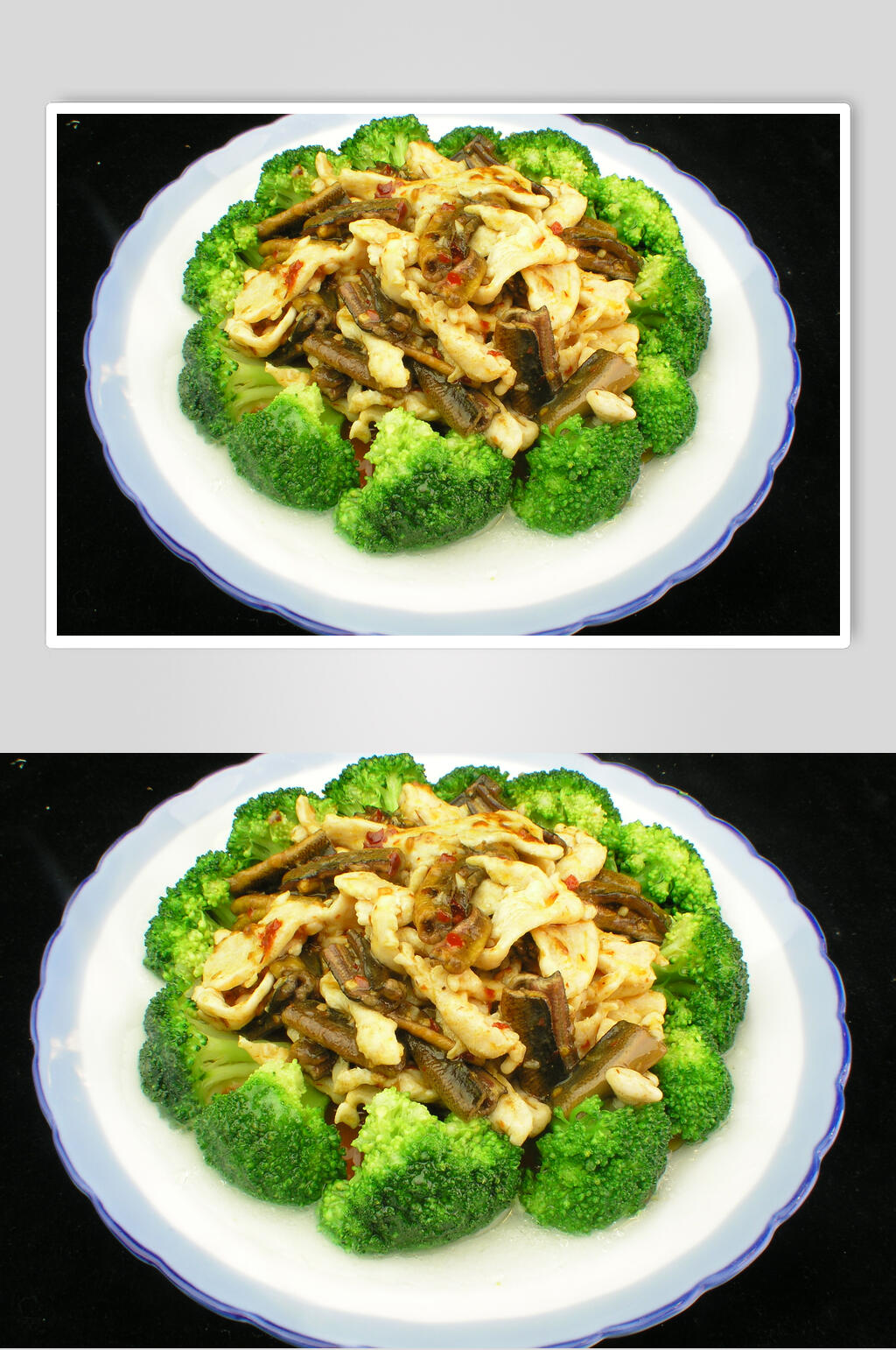 碧绿龙凤片餐饮食品图片素材