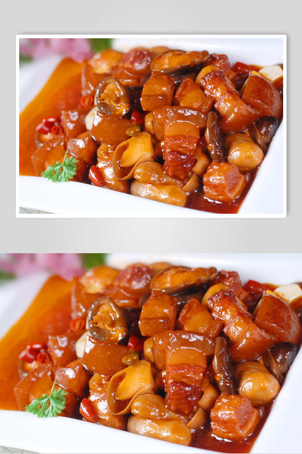 古驿红烧肉高清图片素材
