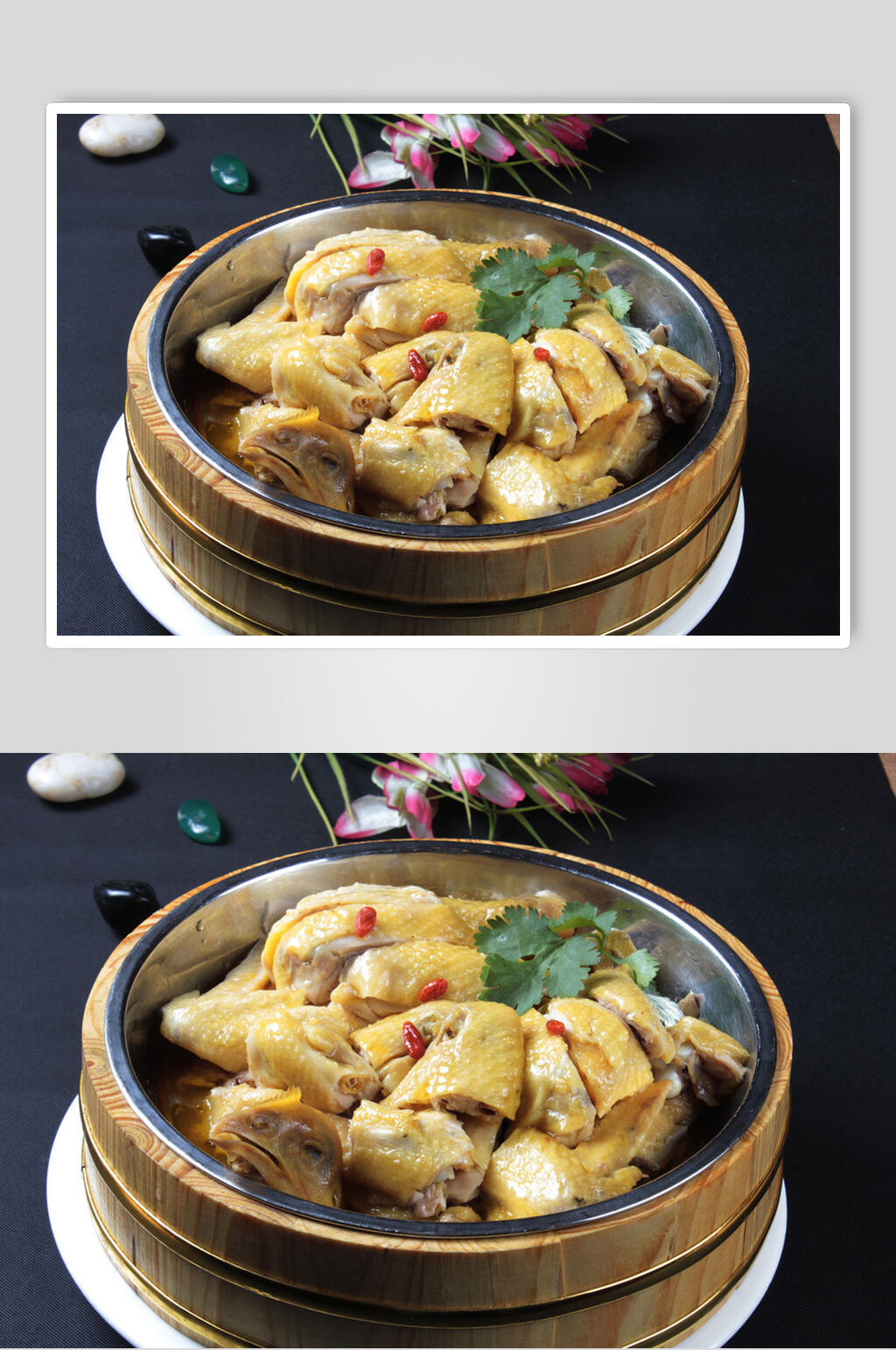 私房竹筒鸡食物食品图片素材