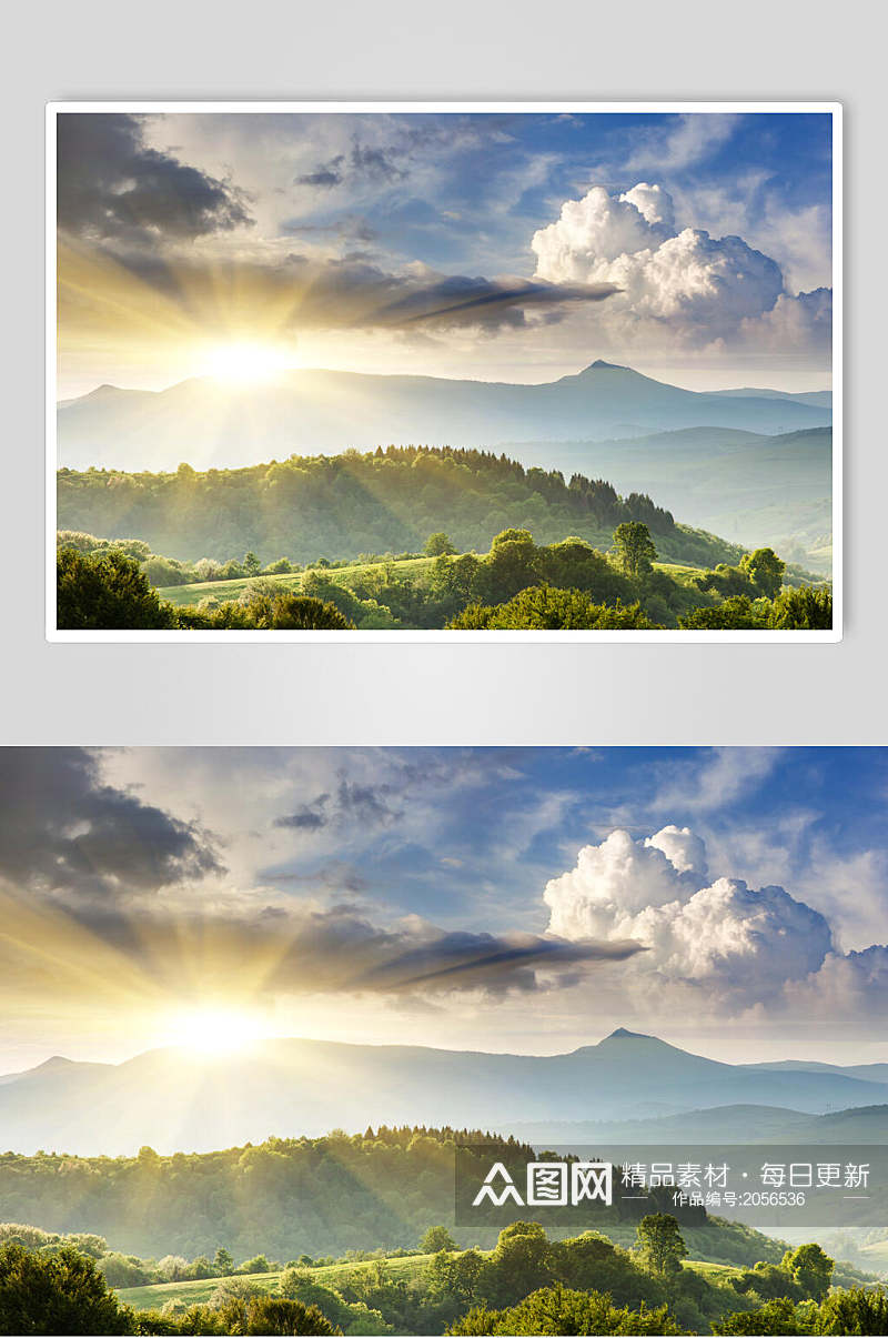 山峰山脉风景图片远山摄影视觉图素材