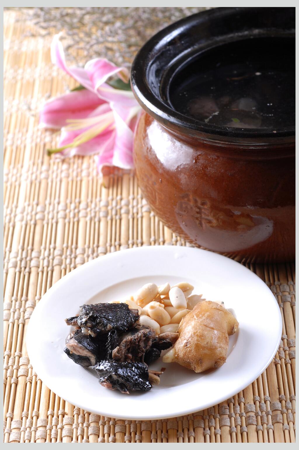 汤品乌鸡汤元份元位美食摄影图片素材