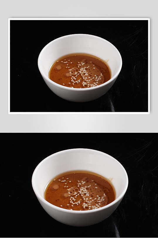 皇牛专用油碗美食摄影图片