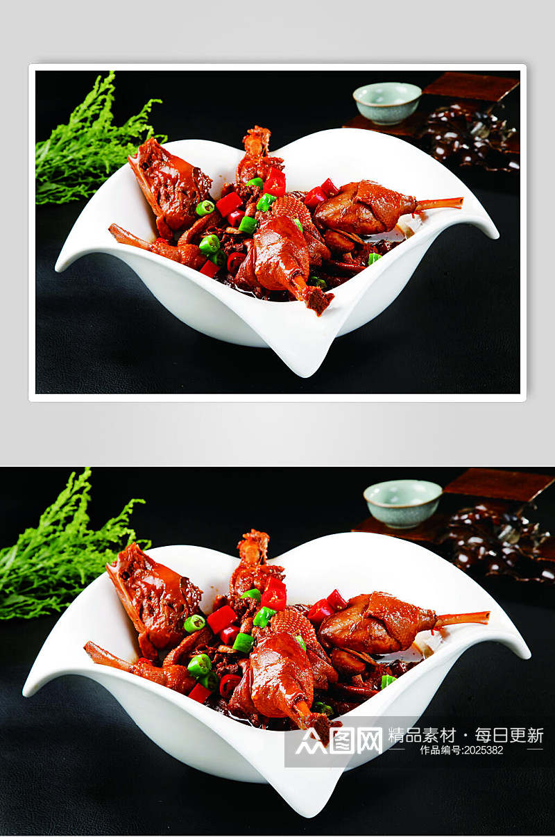 重庆五味鸭美食实拍图片素材