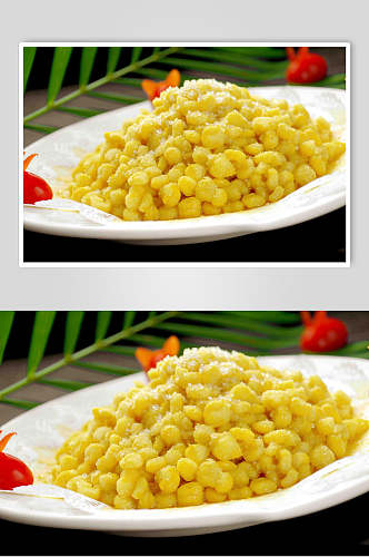 素玉米金沙玉米粒美食摄影图片