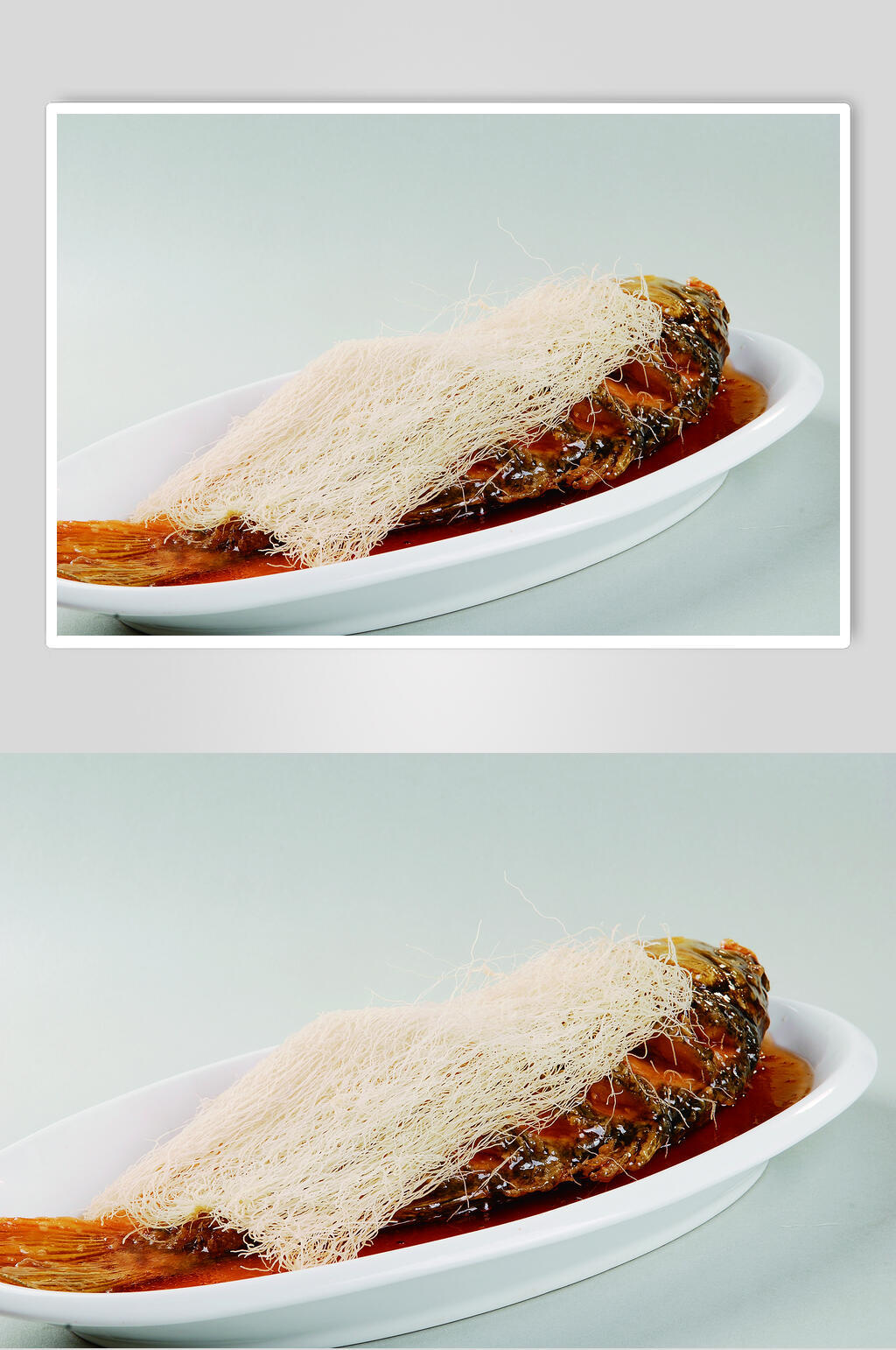 鲤鱼焙鱼美食摄影图片素材
